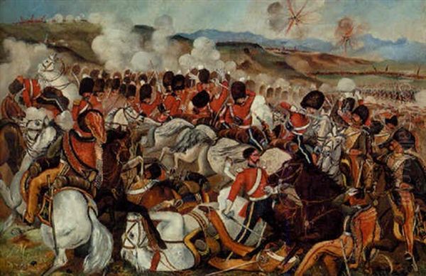 Prussian Battle Scene - view 1