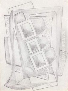 Nature Morte Cubo-futuriste by Nina Osipovna Kogan