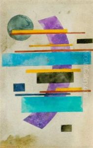 Suprematistiche Komposition by Nina Osipovna Kogan
