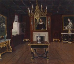 Blick In Ein Elegantes Interieur by Jakob Koganowsky