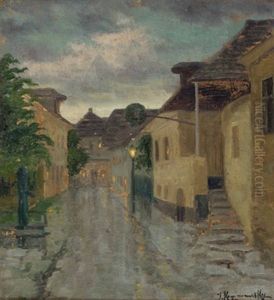 Abend Im Winzerdorf