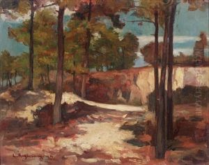 An Autumn Landscape by Lykourgos Kogevinas