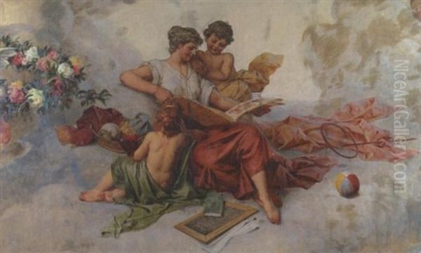 Allegorische Darstellung Der Kindheit - view 1
