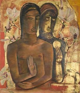 Adam Und Eva by Albert Stefan Kohler