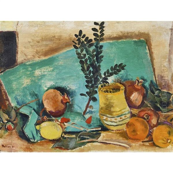 Stillleben Mit Granatapfel - view 1