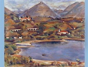 Tessiner Landschaft by Albert Stefan Kohler