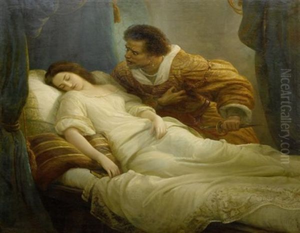 Othello Mit Seiner Schlafenden Frau - view 1