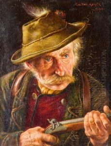 Der Waldhuter by Gustav Koehler