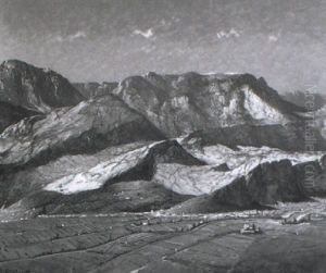Voralpenlandschaft by Johannes Kohler