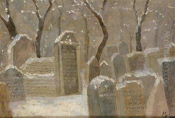 A Jewish Cemetery - view 1