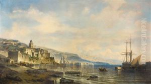 Blick Auf Genua Und Die Riviera Di Levante
