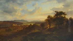 Abend Am Starnberger See by Julius Koehnholz