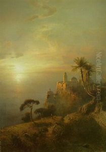 Sunset Near Bari by Julius Koehnholz