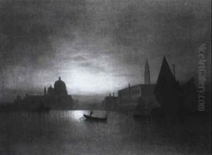Venedig-abend by Julius Koehnholz
