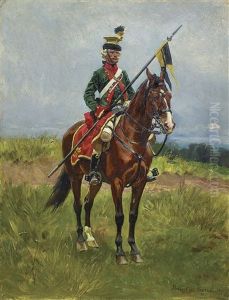 Austrian Cavalier by Ludwig Kohrl