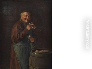 The Monk's Toast (+ Another; Pair) by Ludwig Kohrl