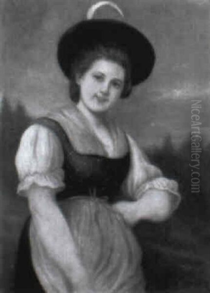 Trachtenfrau - view 1