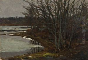 Landscape In Early Spring by Rudolf Koivu