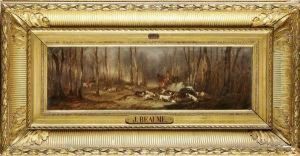 Chasse A Courre Au Cerf No. 174 by Joseph Beaume