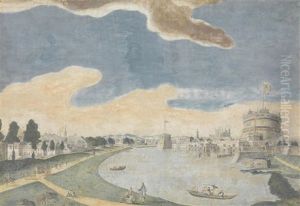 View Of A European City by Shiba Kokan