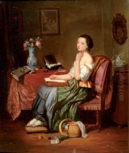 La Lettre by Joseph Beaume