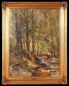 Kladka Nad Strumieniem by Paul Koken