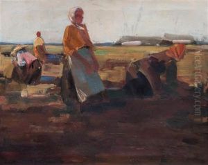 Field Workers by Demeter Koko