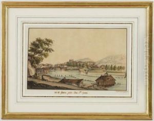 Vue De Geneve Prise Sous Saint-jean by Beaumont