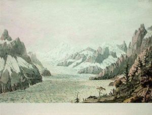 Glace Du Montenvert by Albanis Beaumont