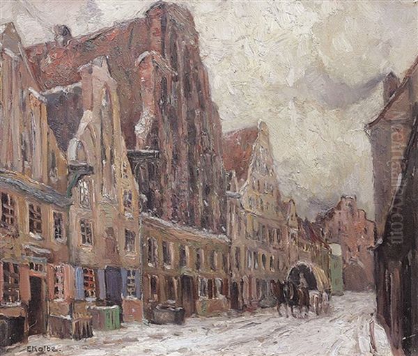 Stralsund Im Schnee - view 1