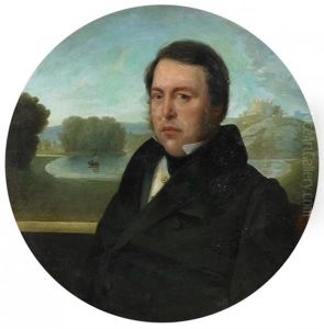 Portratbildniss Theodor Hasselkuss (+ Seine Frau Frieda; 2 Works)