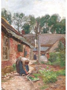 In The Kitchen Garden by Bernard Marie Koldewey