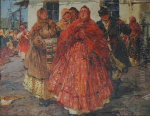 Fete Paysanne by Sergei Kolesnikoff