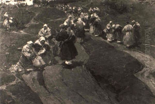 Femmes Au Bord Du Chemin - view 1
