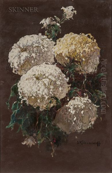 Chrysanthemums - view 1