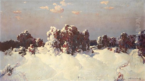 Snow-laden Landscape - view 1
