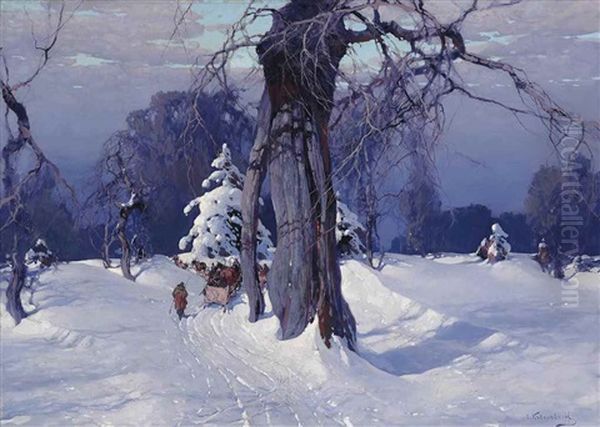 Through The Snowy Woods - view 1