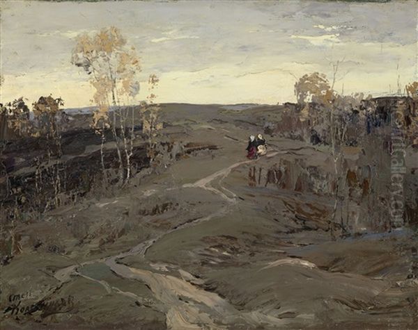 A Hilly Path - view 1