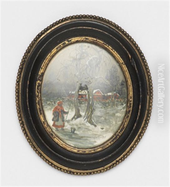 Rural Winter Scene - view 1