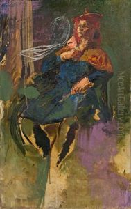 Portrat Der Tochter Des Kunstlers Antoinette