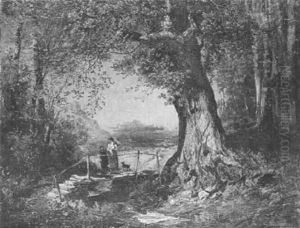 Abendlicher Heimweg by Louis Kolitz
