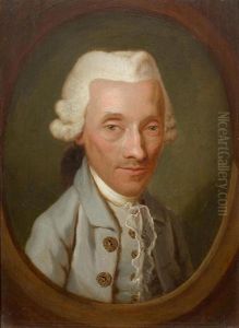 Three Portraits, Probably Of The Pestalozzi Family