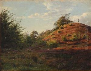 Lyngbakken by Anton (Claus) Kolle