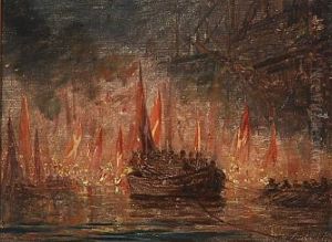 King Frederick Vii Of Denmark Is Sailed Back To Copenhagen In His Coffin