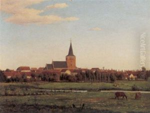 Udsigt Mod Sakskobing Kirke Udsigt Mod Sakskobing Kirke