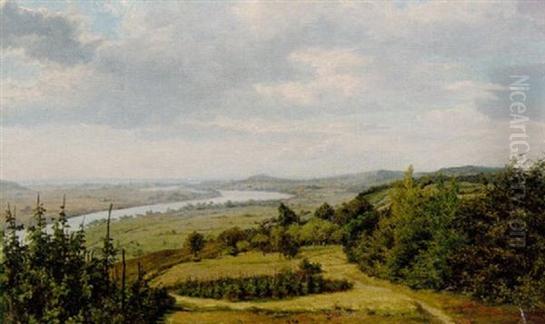Alob Gennem Bakket Landskab - view 1