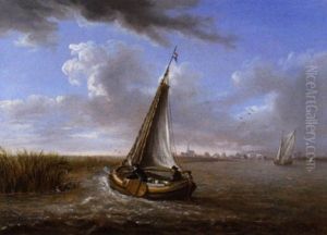 De Eendenjacht by Johann Jacob Koller