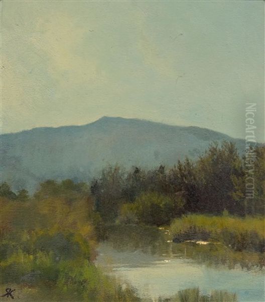 Landscape With Pond - view 1