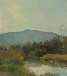 Landscape With Pond by Johann Rudolf Koller