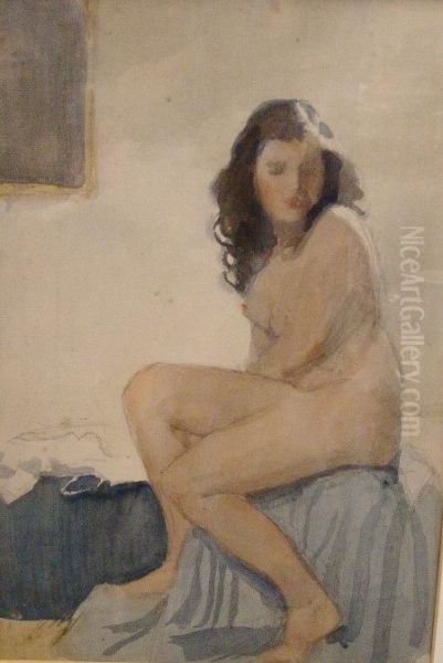 Study Of A Nude Female - view 1